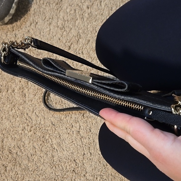 Kate Spade Black Leather Crossbody - Picture 6 of 8